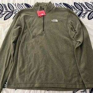 The North Face Green Fleece Pullover